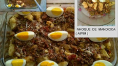 Nhoque de mandioca do Lúcio