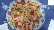 Ceviche de salmão