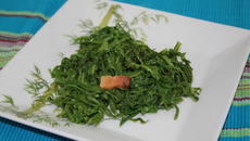 Couve à mineira do Evaldo