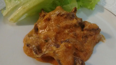 Estrogonofe de coração