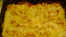 Polenta recheada Sol