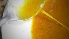 Molho de laranja com mel (simples)