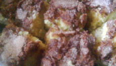 Bolo farofa de banana