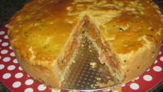 Empadão de carne seca