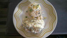 Brócolis ao molho branco especial da Thay