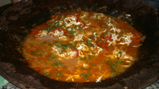 Moqueca de tucunaré