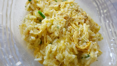Risotto de alho poró