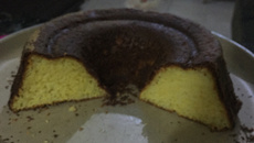 Bolo de milharia da Rê