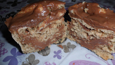 Mini panetone de chocolate