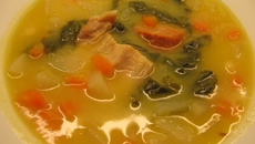Sopa de feijão branco