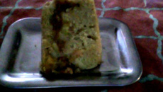 Bolo de banana salgado