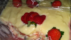 Escondidinho de morango