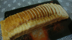 Pão sem gluten, sem açúcar e sem leite