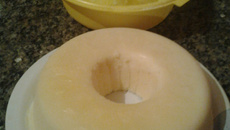 Bolo sorvete de parmesão