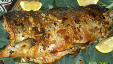 Salmão ao vinagrete