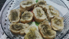 Torrada rápida e simples de microondas