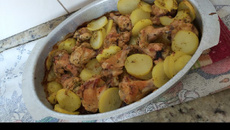 Coxinha da asa com mostarda