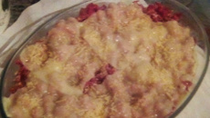 Escondidinho de linguiça