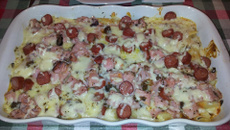 Macarrão pizza