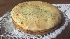 Torta de frango cremosa de liquidificador