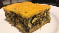 Torta de carne do Nenê