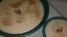 Arroz doce de panela de pressão