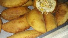 Pastel sertanejo de pizza