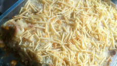 Escondidinho de carne de sol rápido