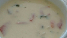 Sopa creme de aipim
