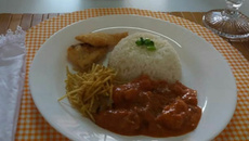 Estrogonofe de peixe