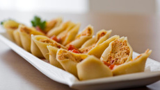 Conchiglione com recheio de ricota