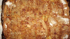 Torta seca de banana