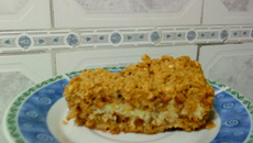 Torta de amendoim da Lívia