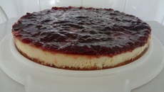 Cheesecake de morango