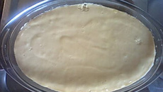 Torta de Limão - Massa de biscoito de maizena