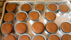Muffins de chocolate
