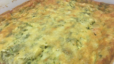 Tarte de arroz com frango