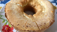 Bolo de goma salgado