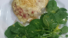 Batatas recheadas deliciosas