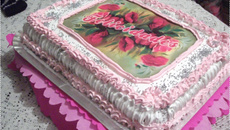 Bolo de aniversário da tia Ivania