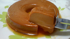 Pudim de doce de leite