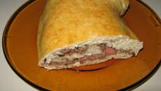 Enroladão de carne moída