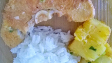 Peixe grelhado com páprica doce