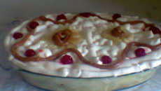 Pavê de abacaxi com doce de leite