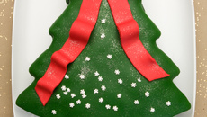 Torta salgada árvore de Natal