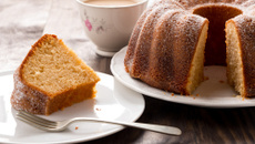 Bolo de creme de leite