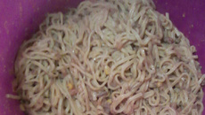 Macarrão com creme de leite