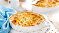 Batata gratinada simples