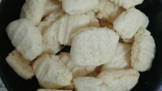 Biscoito de polvilho doce tipo quebra-quebra