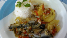 Sardinhas com batatas